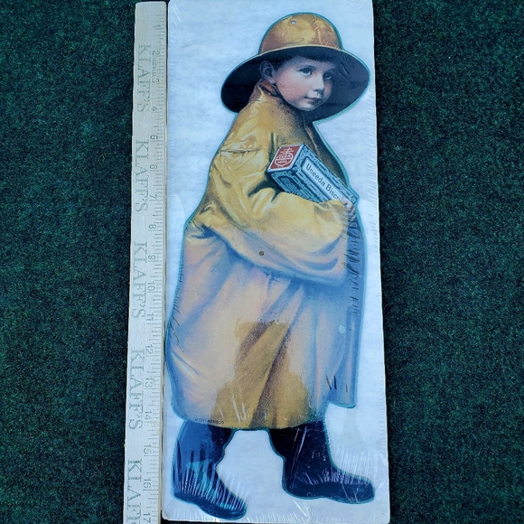 Uneeda Biscuit Sign National Nabisco Reproduction 1991 17" CardBoard Display - Picture 5 of 9